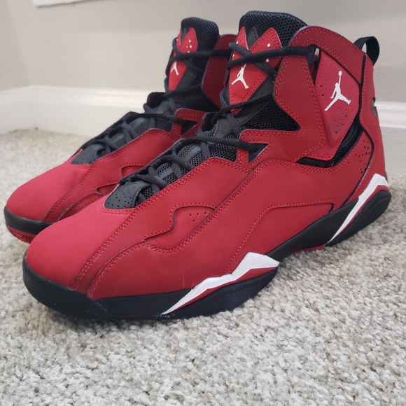 Nike Air Jordan True Flight Shoes Red 
